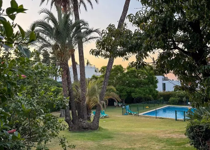 Luksusowy Z Ogrodem - - Puerto Banus Appartement *