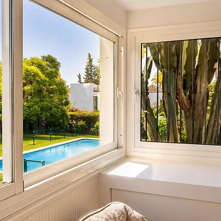 Luksusowy Z Ogrodem - - Puerto Banus Appartement *